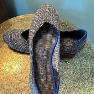 Rothy’s Charcoal Birdseye Flats